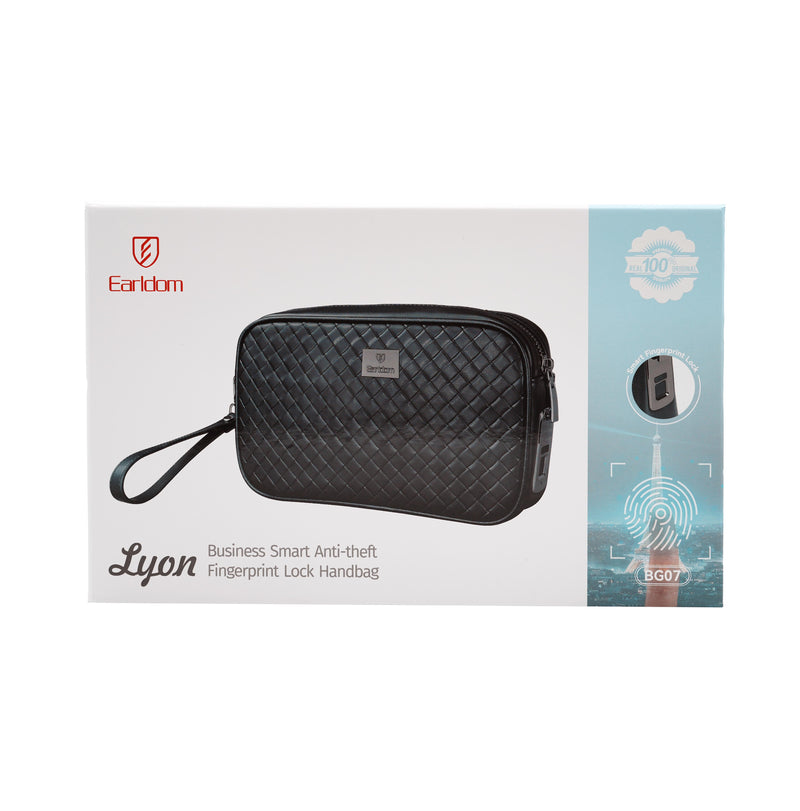 Çantë dore Earldom Lyon BG07, premium anti-theft, business luxury handbag