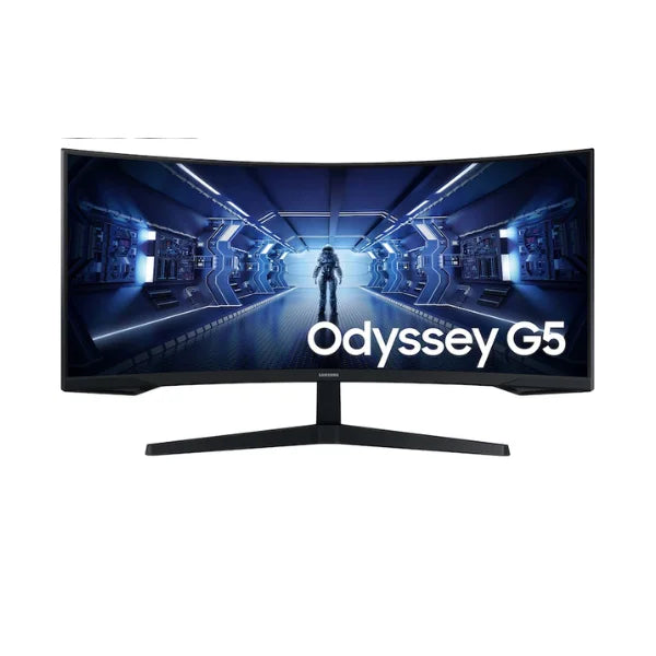 Monitor Samsung Odyssey G5 C34G55TWWP, 34 Inch VA Curved UWQHD 3440x1440 165Hz, i zi