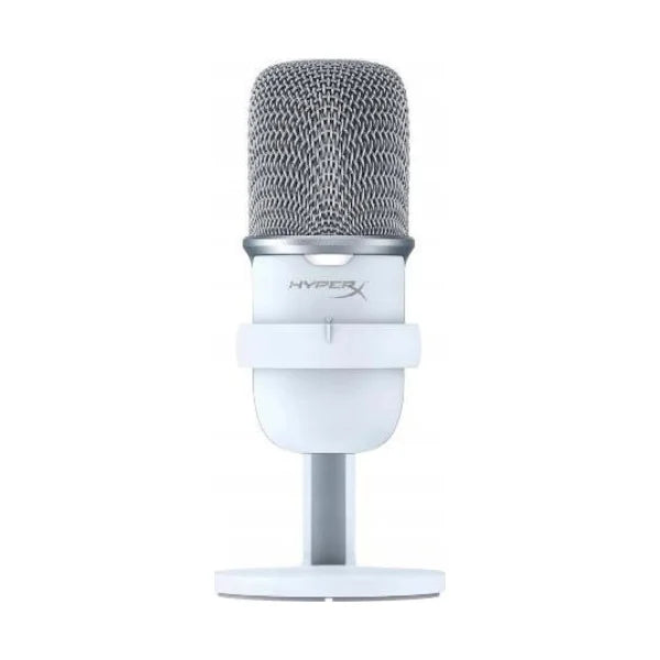 Mikrofon USB HyperX SoloCast, 24-Bit 96 KHz, White Edition
