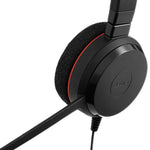 Kufje Jabra Evolve 20 MS Stereo, On-Ear, USB-A, Ngjyrë e Zezë