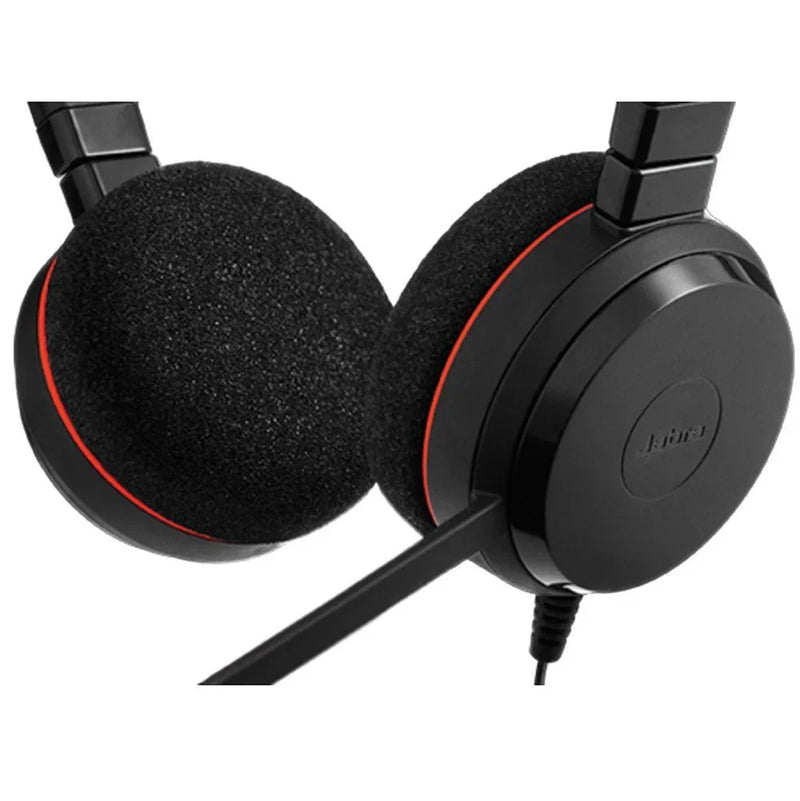 Kufje Jabra Evolve 20 MS Stereo, On-Ear, USB-A, Ngjyrë e Zezë