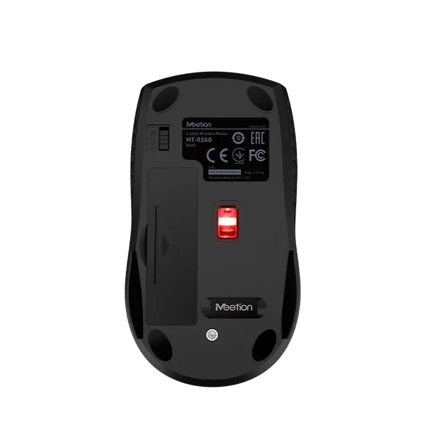 Maus Wireless Meetion R560 – 2.4GHz, 3-nivele DPI, i bardhe