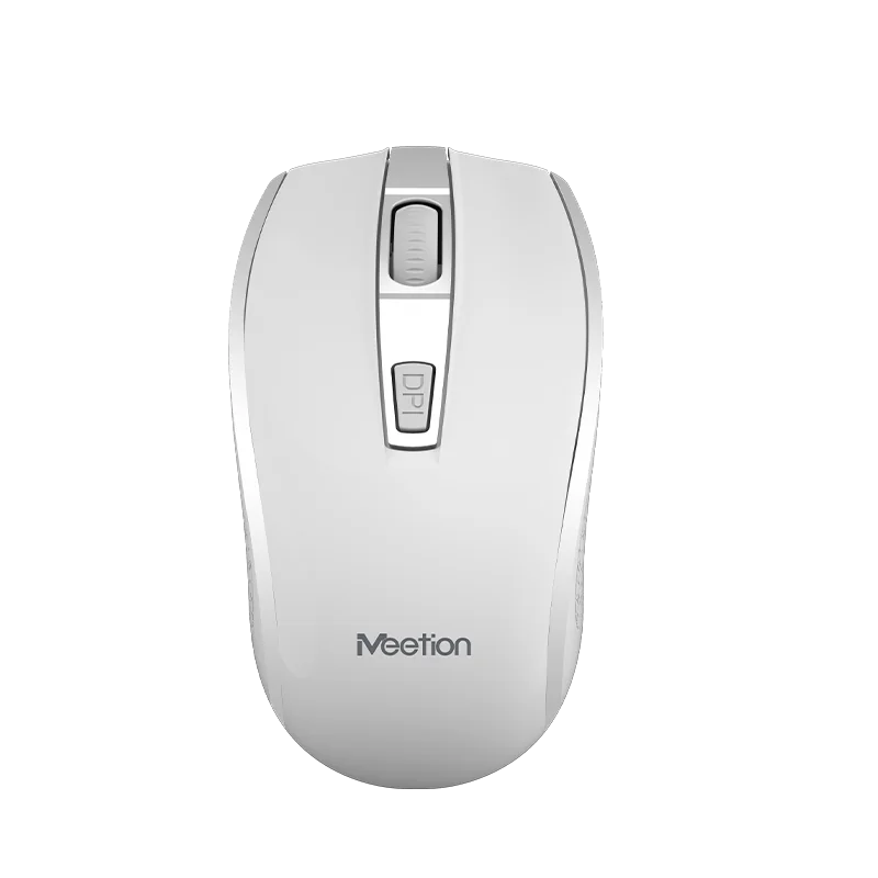 Maus Wireless Meetion R560 – 2.4GHz, 3-nivele DPI, i bardhe