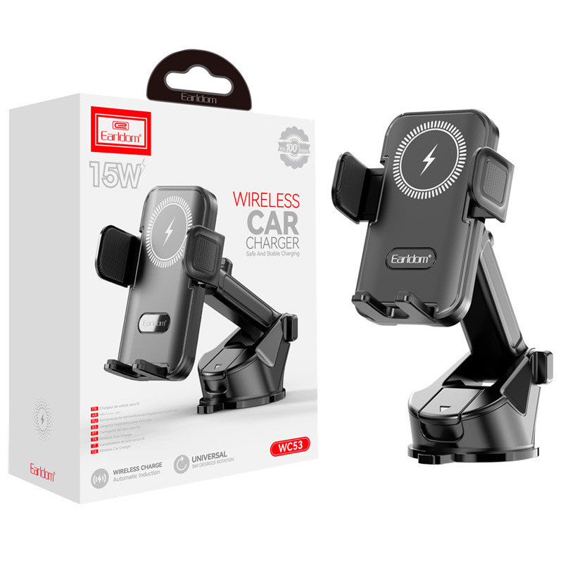 Mbajtës dhe karikues wireless 15W Earldom WC53