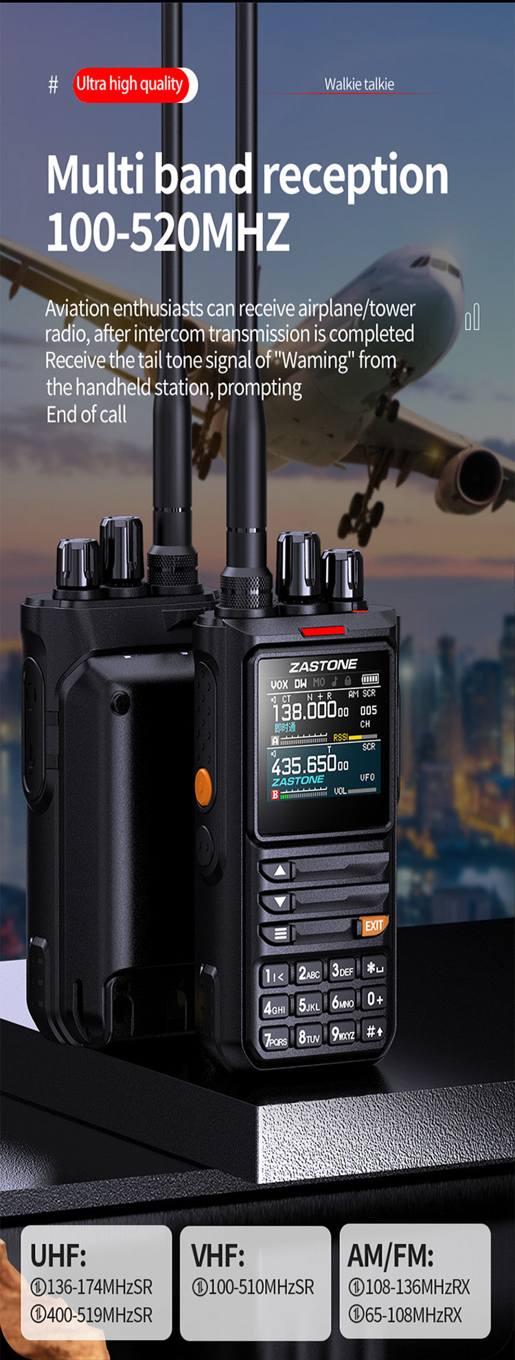 Radiomarres Professional Zastone MP8