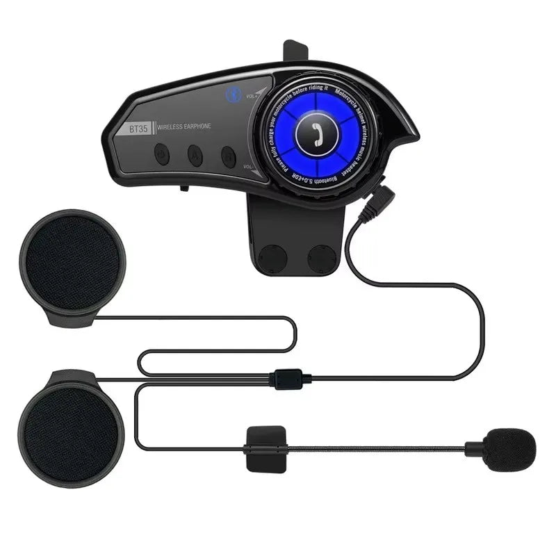 Kufje për motocikletë BT35 – Bluetooth 5.3, rezistente ndaj ujit dhe me mikrofon të integruar