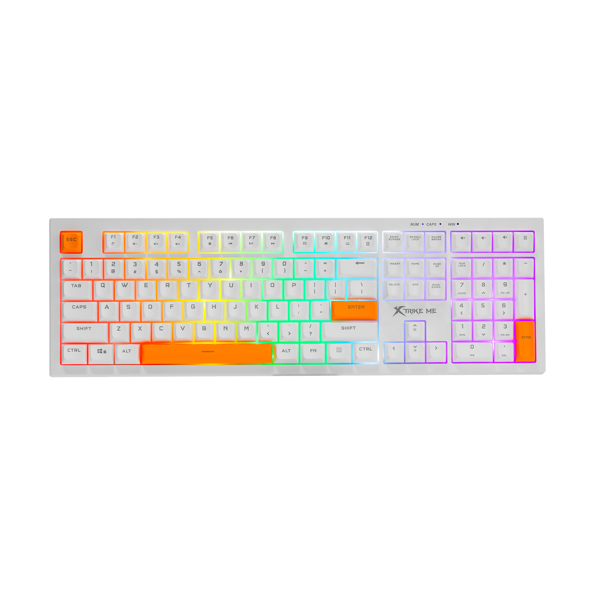 XTRIKE ME KB- 512 WH Gaming Wired Keyboard White