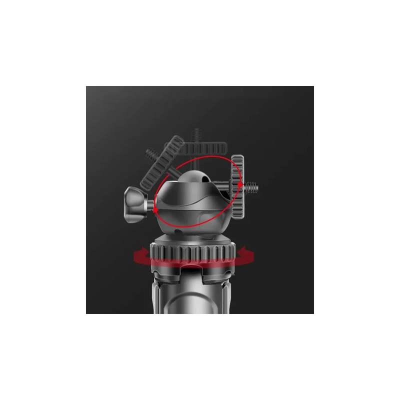 Mini Tripod Earldom ZP36, 32cm, rotacion 360°