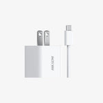 Karikues Hiksemi HS-HUB-GaN33 –  GaN 33 W (1 × USB-C + 1 × USB-A, Prizë Amerikane)