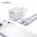 Adapter karikimi + kabllo Earldom EU57, 45W, Type-C, fast charge