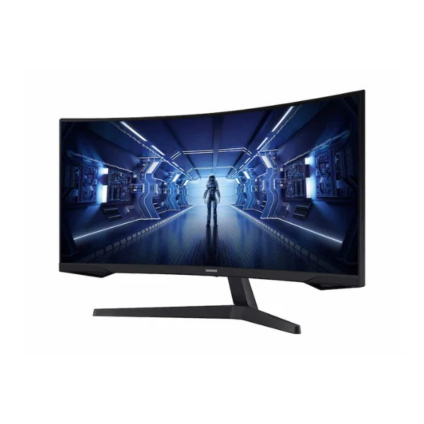Monitor Samsung Odyssey G5 C34G55TWWP, 34 Inch VA Curved UWQHD 3440x1440 165Hz, i zi