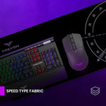 Mouse-pad Gaming Preyon Falcon Speed XL – 900×400 mm, 3 mm Trashësi, i Zi