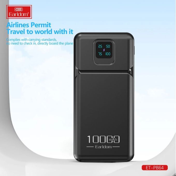 Powerbank 10.000 mAh Earldom PB64