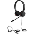 Kufje Jabra Evolve 20 MS Stereo, On-Ear, USB-A, Ngjyrë e Zezë