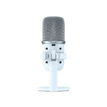 Mikrofon USB HyperX SoloCast, 24-Bit 96 KHz, White Edition