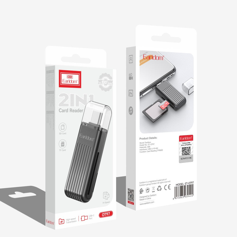Lexues per SD Card USB- C Earldom OT- 97