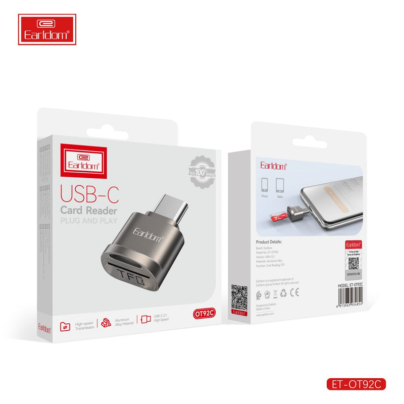 Earldom OT92C- Card Reader Type- C
