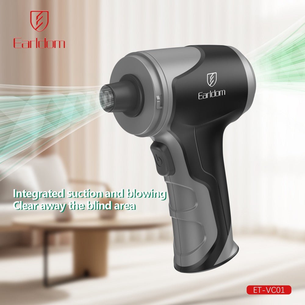 Fshesë portative për veturë Earldom VC01, 6000Pa, 3600mAh, type-C