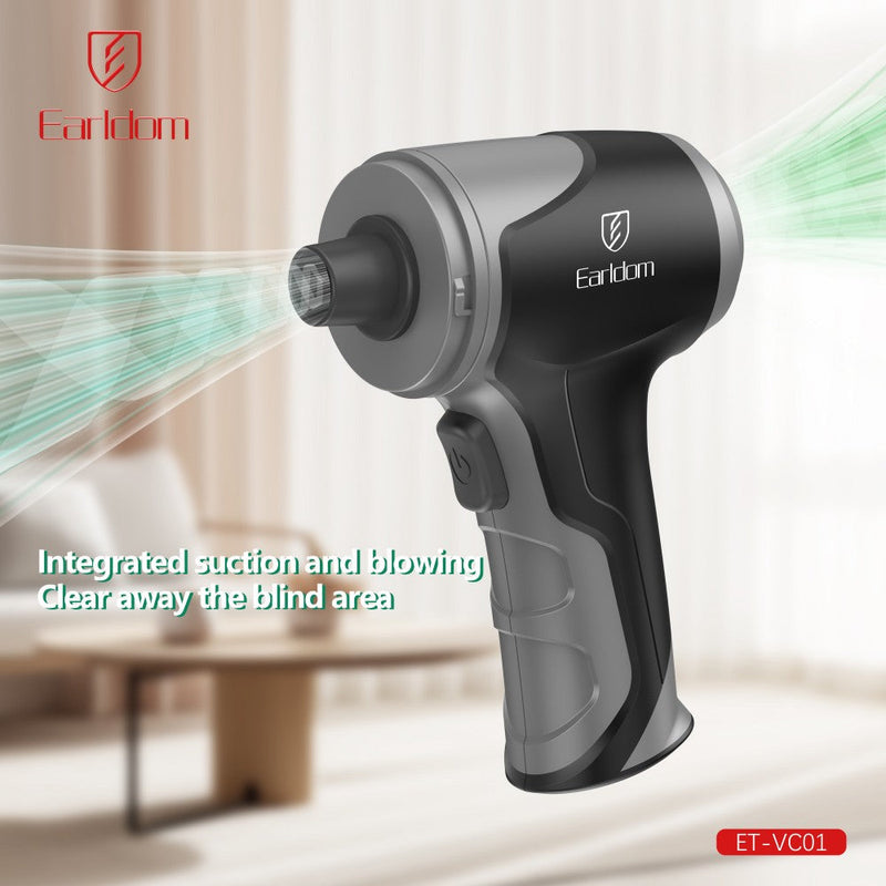 Fshesë portative për veturë Earldom VC01, 6000Pa, 3600mAh, type-C