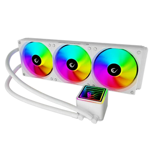 Ftohës CPU me LSI Rampage ARGB 360mm, I Bardhë, Për Intel Dhe AMD