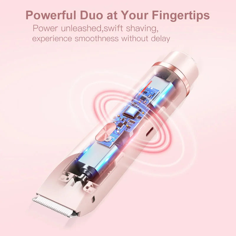 Makine rroje për trup me 2 koka, Dual-Head Shaver ZB-0236L