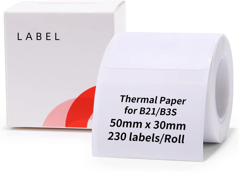 Mini printer termal NIIMBOT B1, me 1 roll gratis, i kaltër