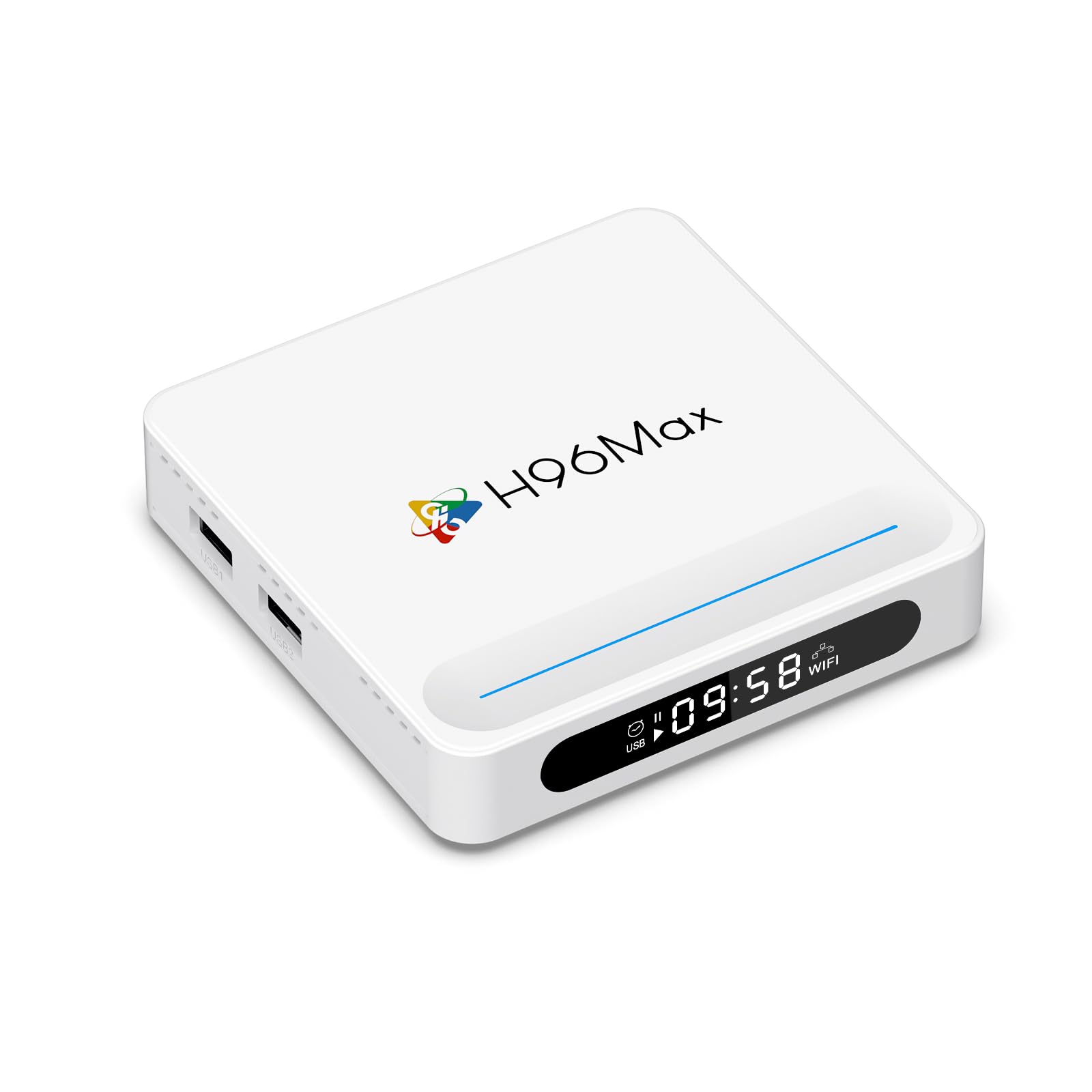 Androix Box H96Max 8K Ultra, 4/32GB, H618+ Quad-Core, Wifi 6, Android 14.0