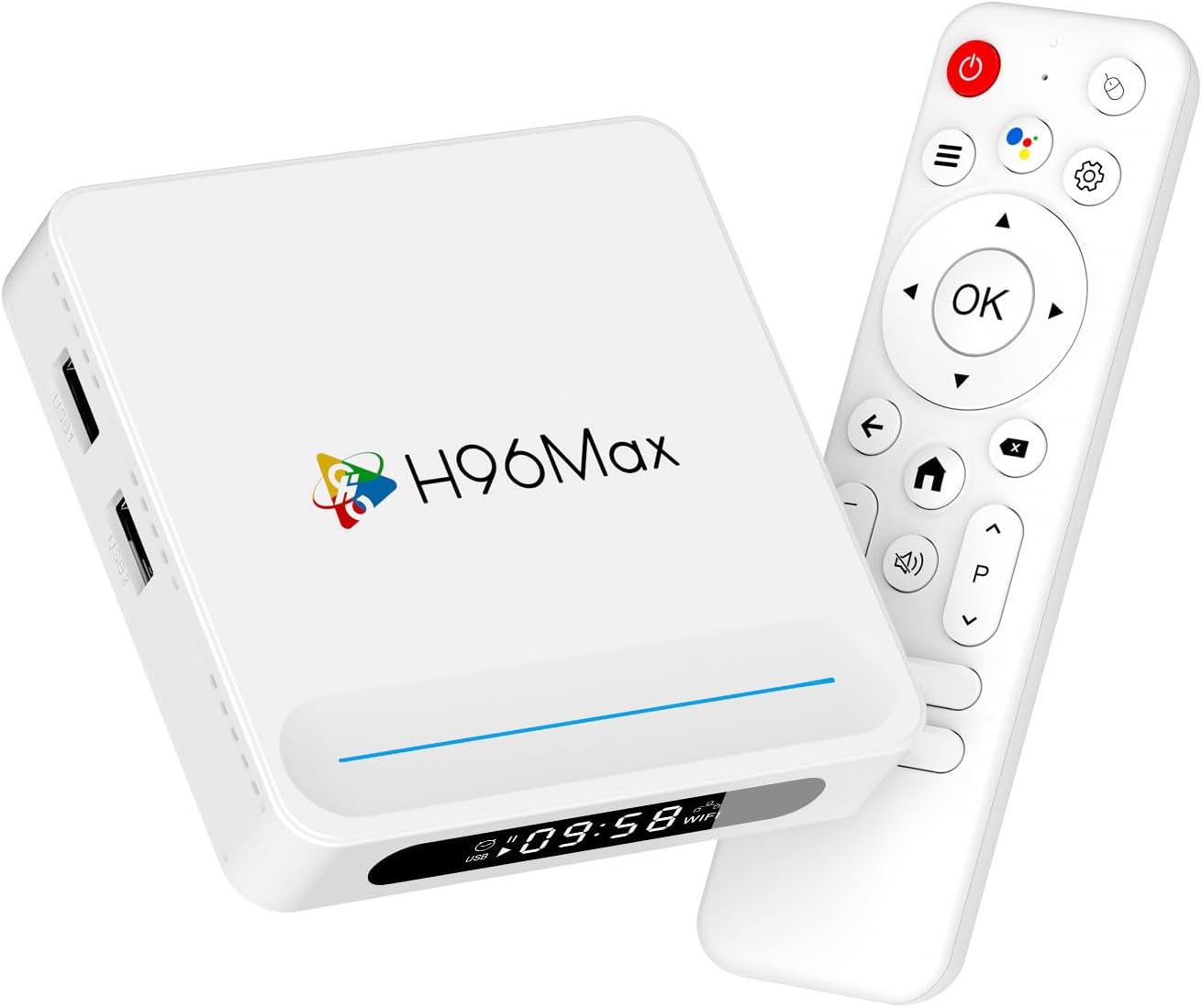 Androix Box H96Max 8K Ultra, 4/32GB, H618+ Quad-Core, Wifi 6, Android 14.0