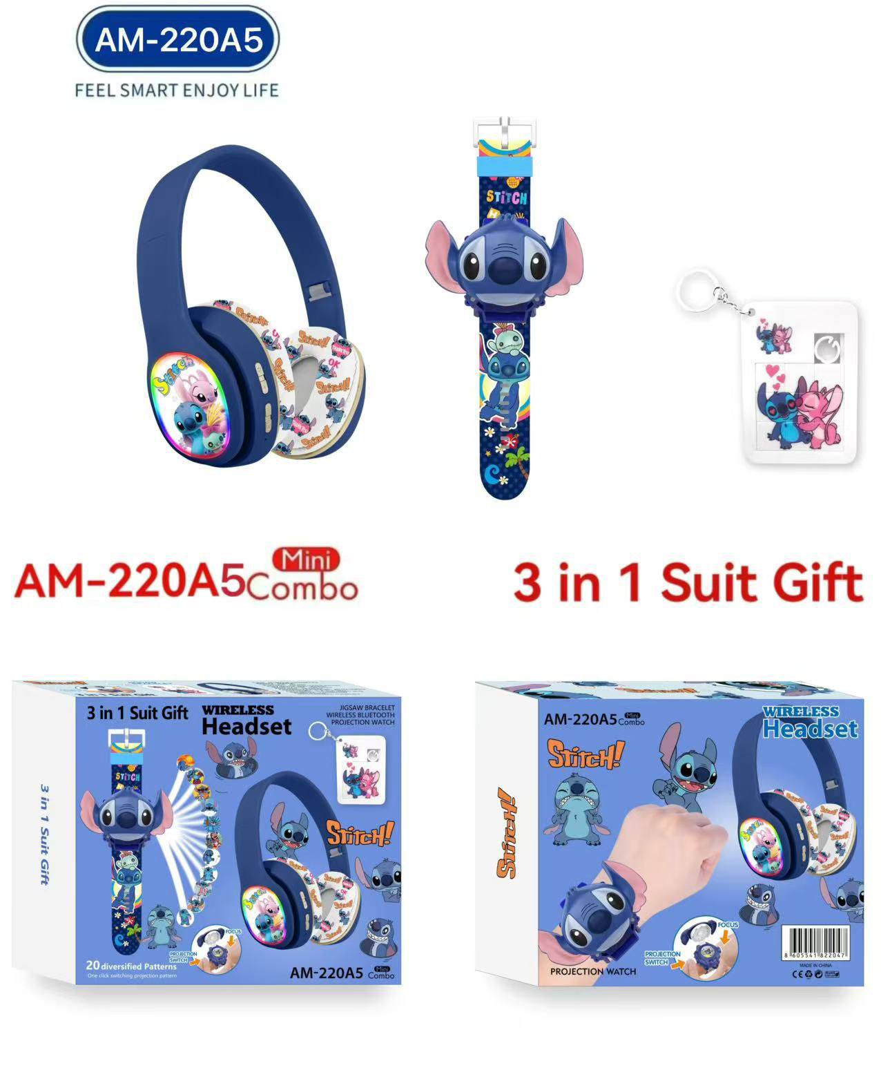 Kufje Set per Femije Stitch AM- 220A5