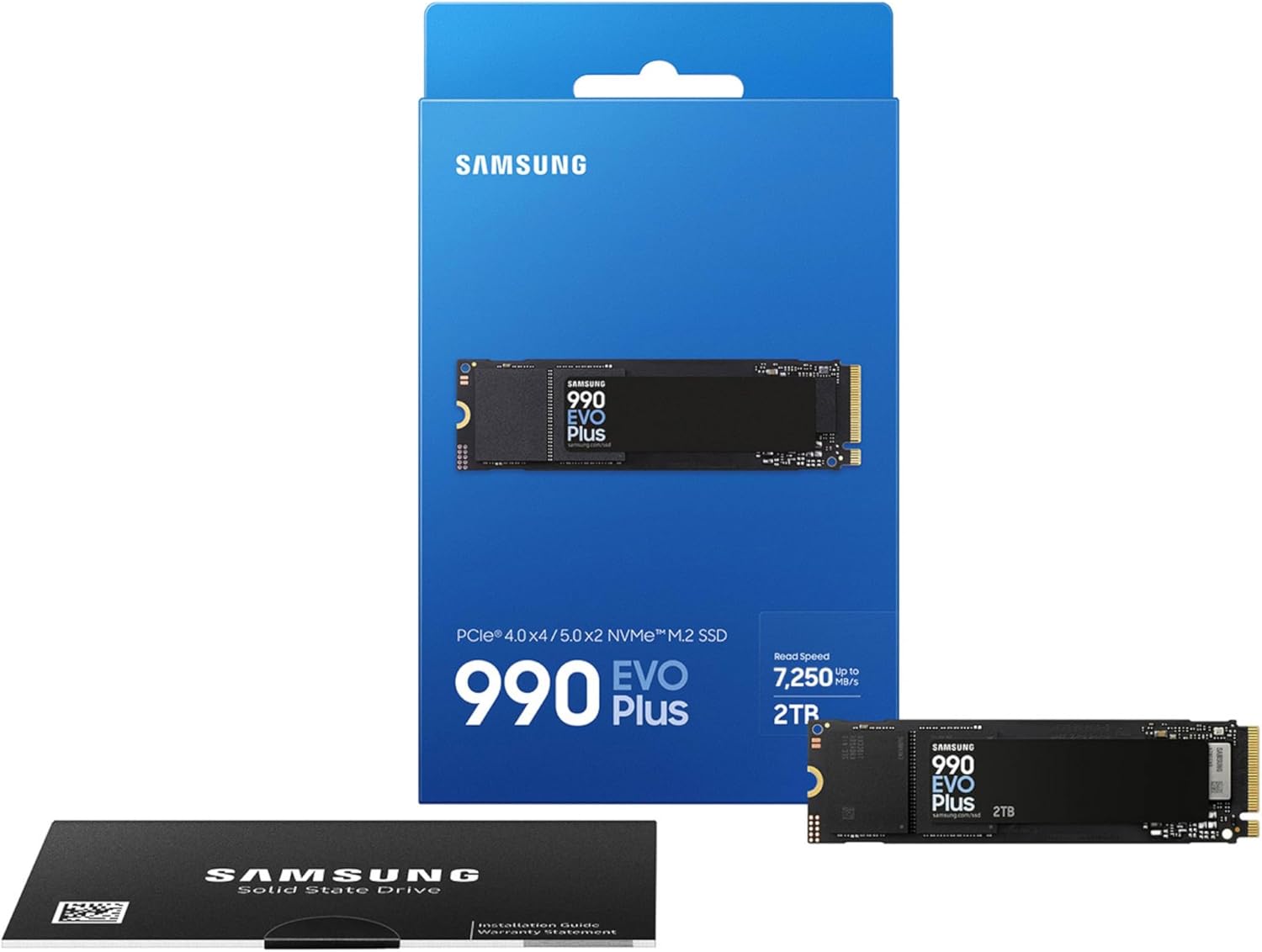 Hard Disk Samsung 990 EVO Plus 2TB SSD MZ- V9S2T0BW