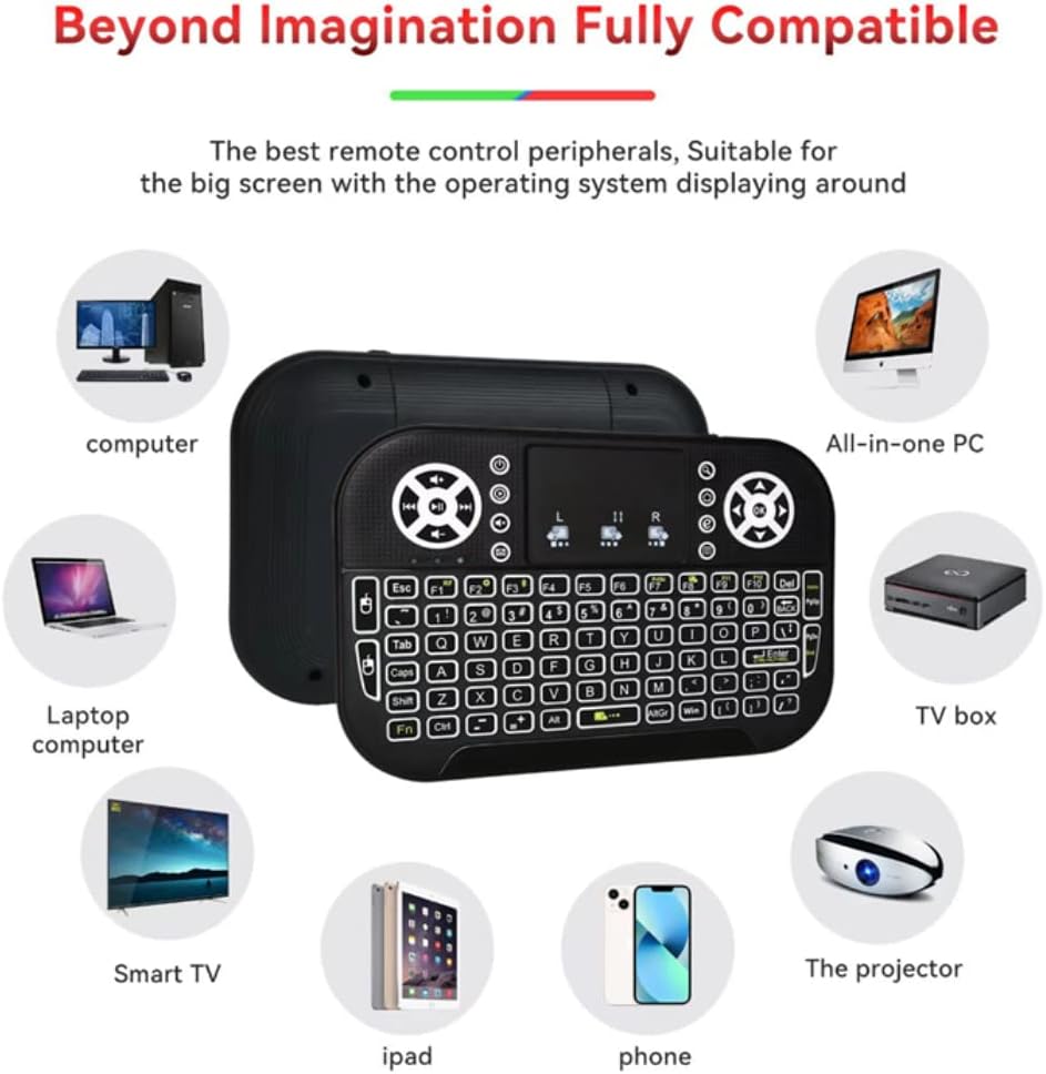 Air Mini Tastier Bluetooth + Wifi 2, 4GHz RGB