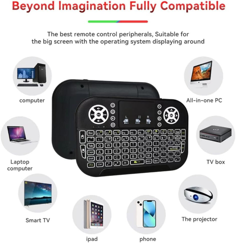 Air Mini Tastier Bluetooth + Wifi 2, 4GHz RGB