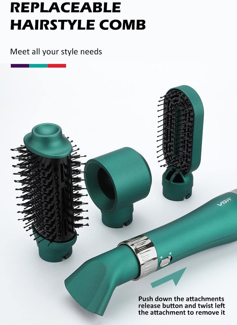VGR Hot Air Styler Professional 4ne1 V- 493