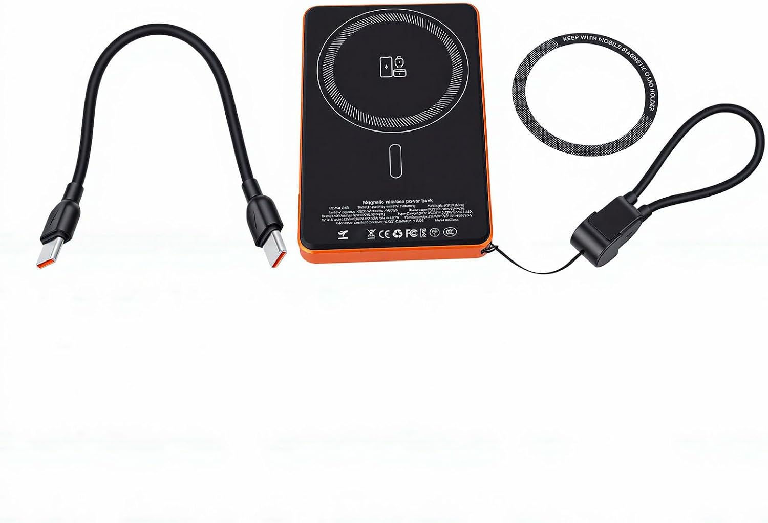 PowerBank Wireless Magnetico 3ne1 10000 mAh