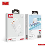 Adapter koke Earldom EU32, 38W, Type-C PD + USB-A
