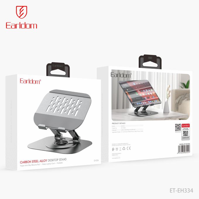 Mbajtës tableti për tavolinë me carbon steel Earldom EH334
