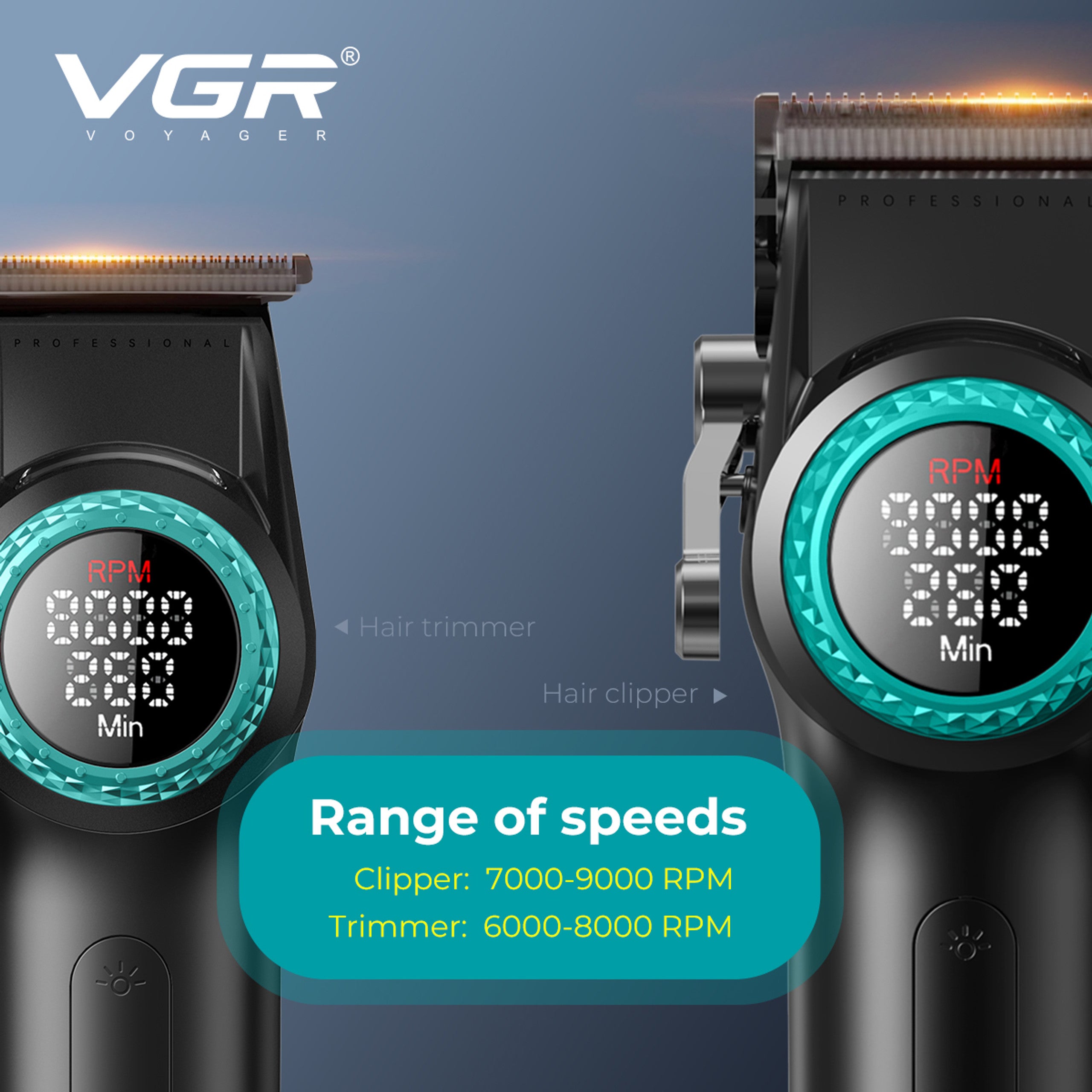 Set Profesional VGR Stepless 4n1