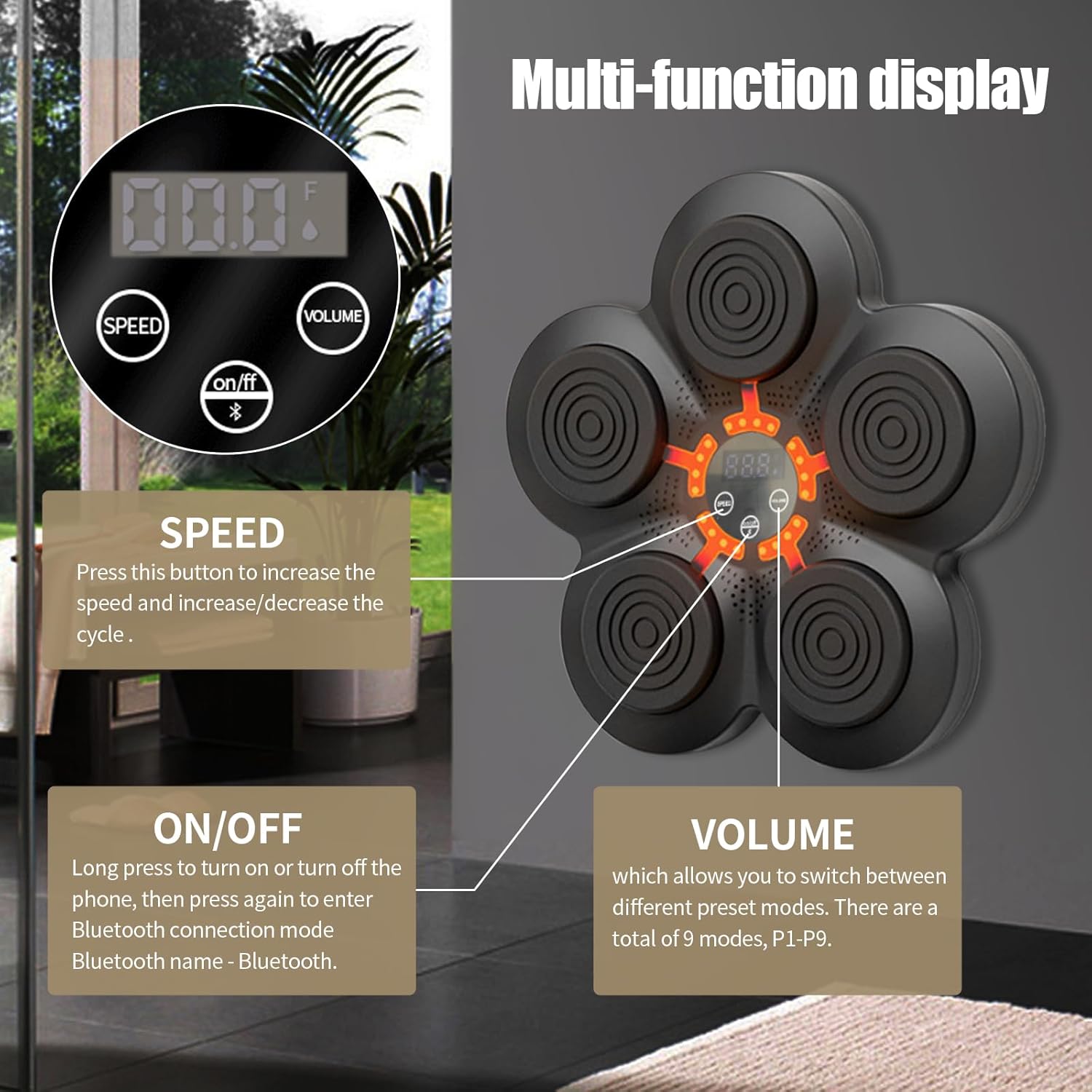 Makine Boksi Muzikore & Elektronike Bluetooth