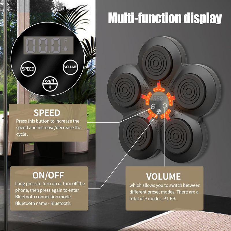 Makine Boksi Muzikore & Elektronike Bluetooth