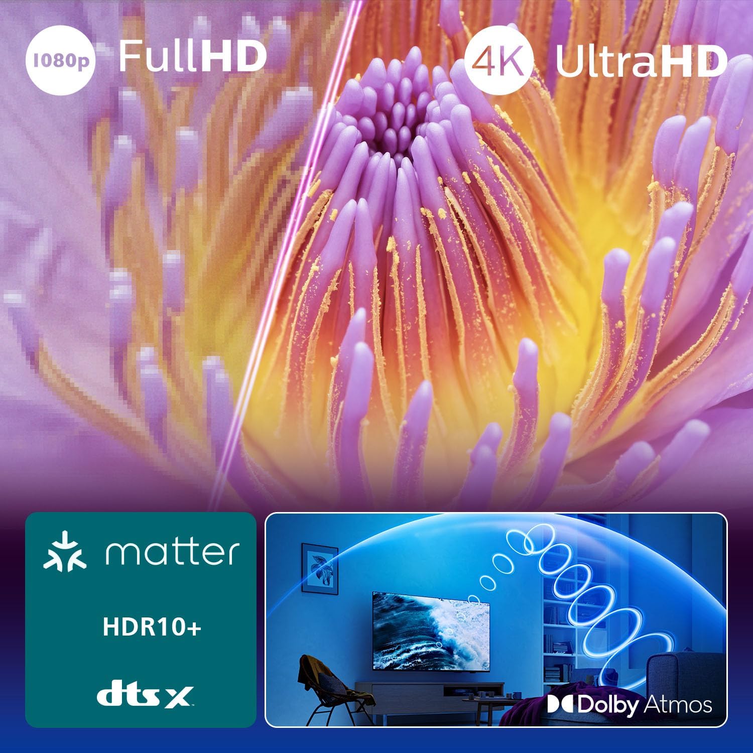 Televizor Philips 55PUS7000/12, 55", 4K Smart, i zi