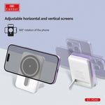 Powerbank magnetik Earldom PD40, 5000mAh, 15W wireless, 20W PD fast charge