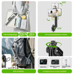 Tripod P61 me hapje automatike, 2m, 360°, me telekomandë Bluetooth