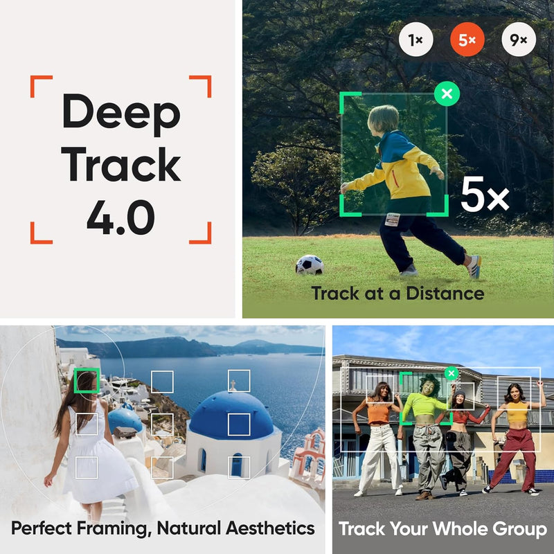 Insta360 Flow 2 Pro AI Tracker Bundle Summit White