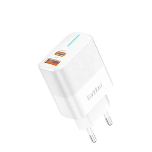 Adapter koke Earldom EU32, 38W, Type-C PD + USB-A