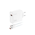 Adapter muri + kabllo Type-C Earldom EU48, 120W