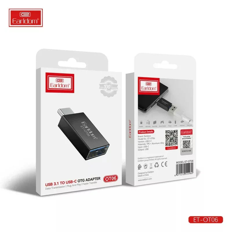 Adapter USB në Type-C, Earldom ET-OT06