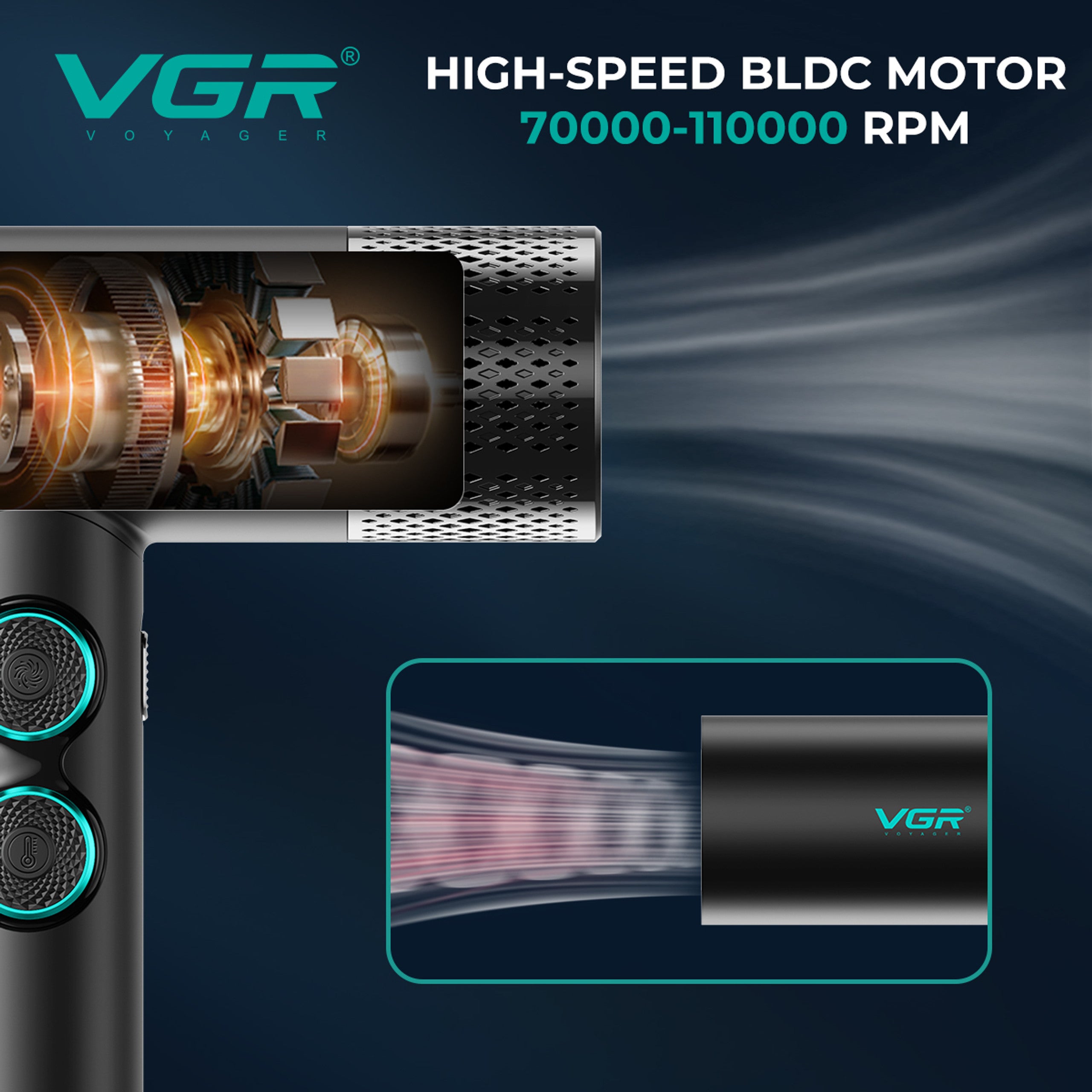 Set Profesional VGR Stepless 4n1
