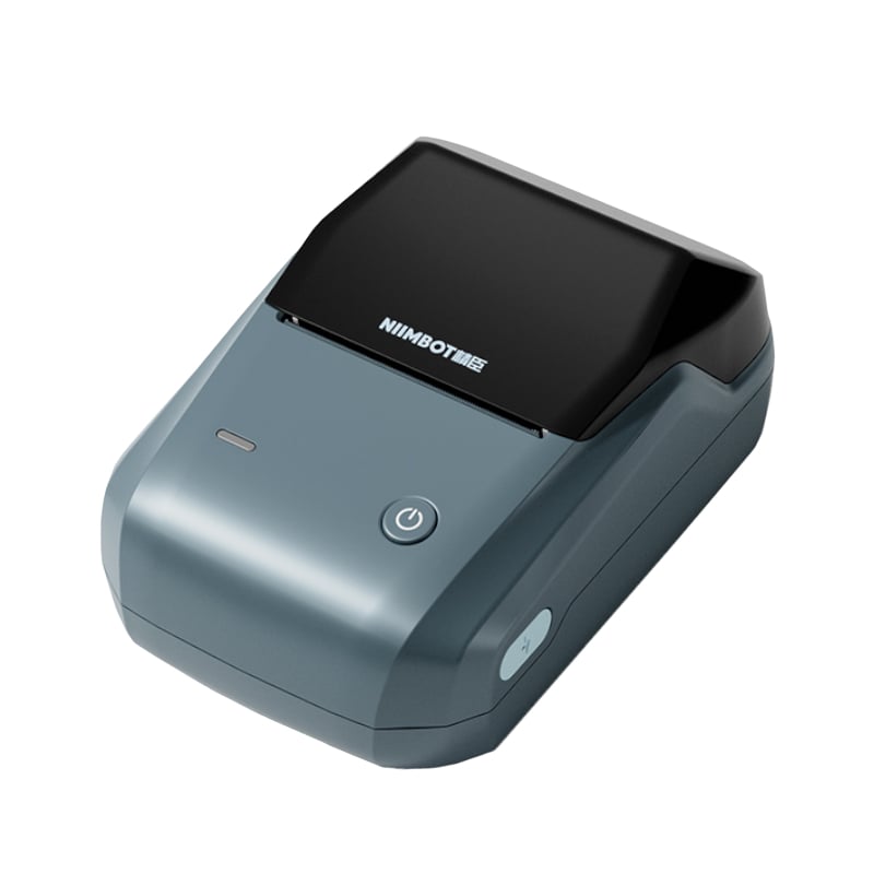 Mini printer termal NIIMBOT B1, me 1 roll gratis, i kaltër
