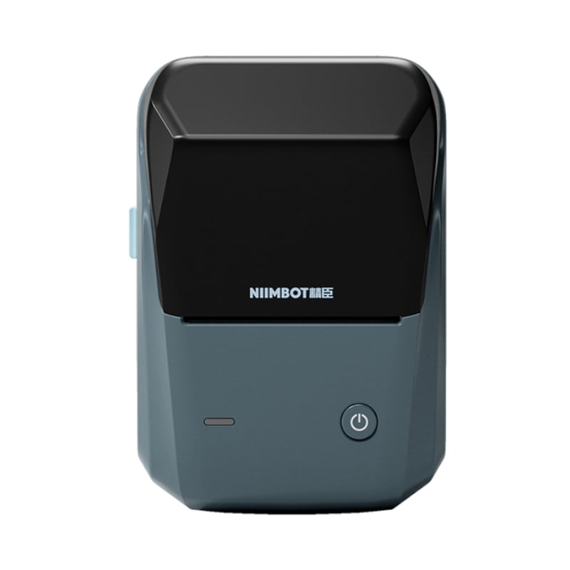 Mini printer termal NIIMBOT B1, me 1 roll gratis, i kaltër