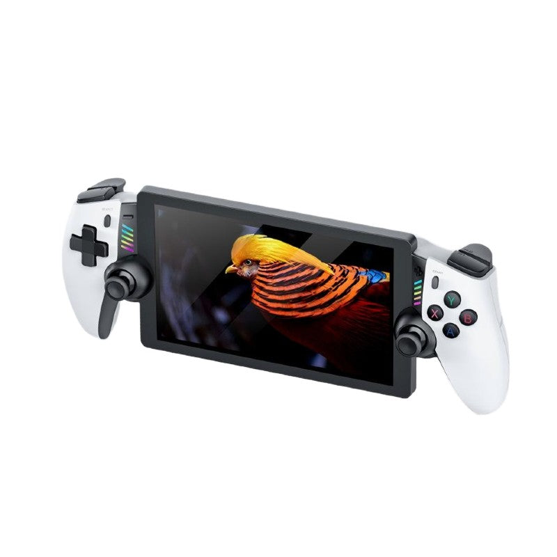 Konzolë portative M28 me emulator PS2, ekran 7″, 64GB, 20.000 lojëra